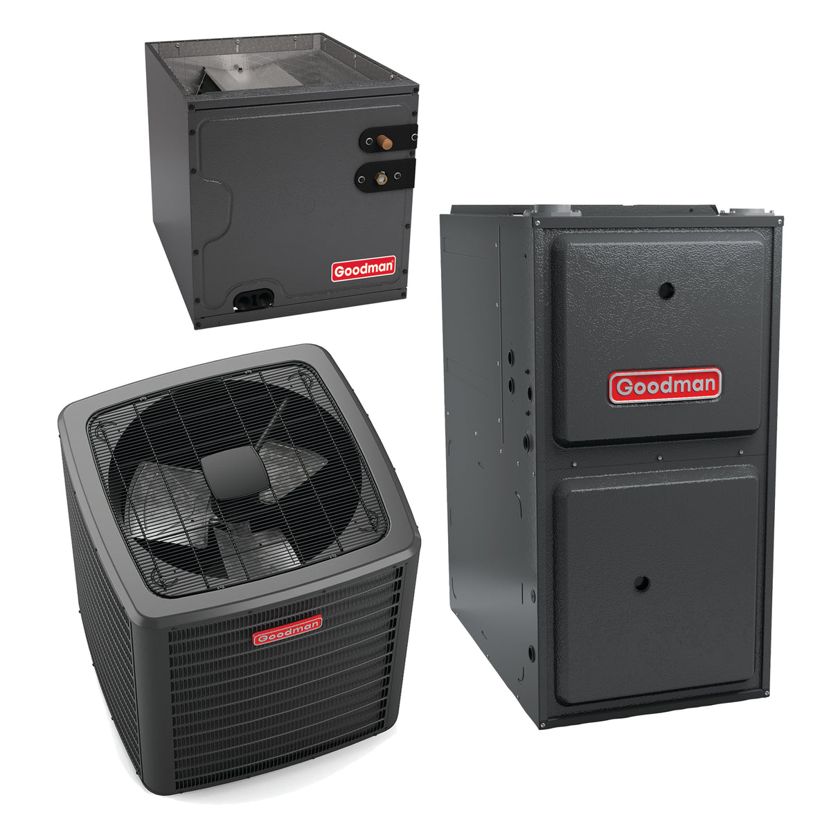 Goodman Classic Series 5 Ton 14 SEER2 120,000 Btu 96% Afue 2-Stage Gas System (9-Speed Motor)