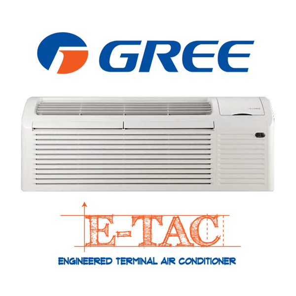 7,000 Btu 13 EER Gree Heat Pump Engineered Terminal Air Conditioner ETAC