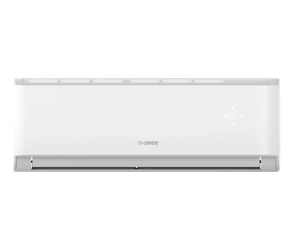 33,000 Btu 21 Seer Gree 2-Zone Ductless Mini Split Heat Pump System - 9K-24K