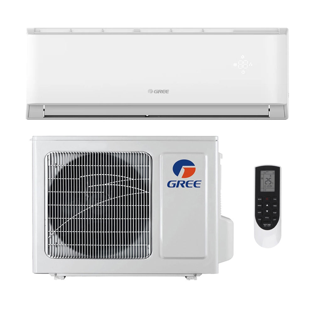 Gree 24,000 Btu 20 Seer Vireo Single Zone Ductless Mini Split Heat Pump System