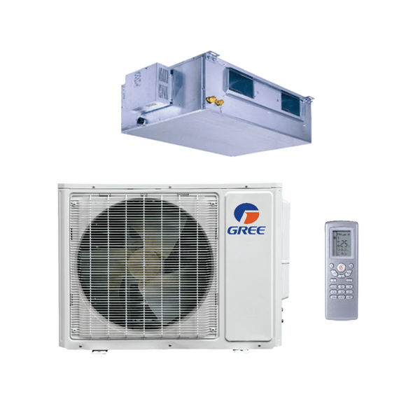 30,000 Btu 16 Seer Gree U-Match Ducted Single Zone Mini Split Heat Pump System
