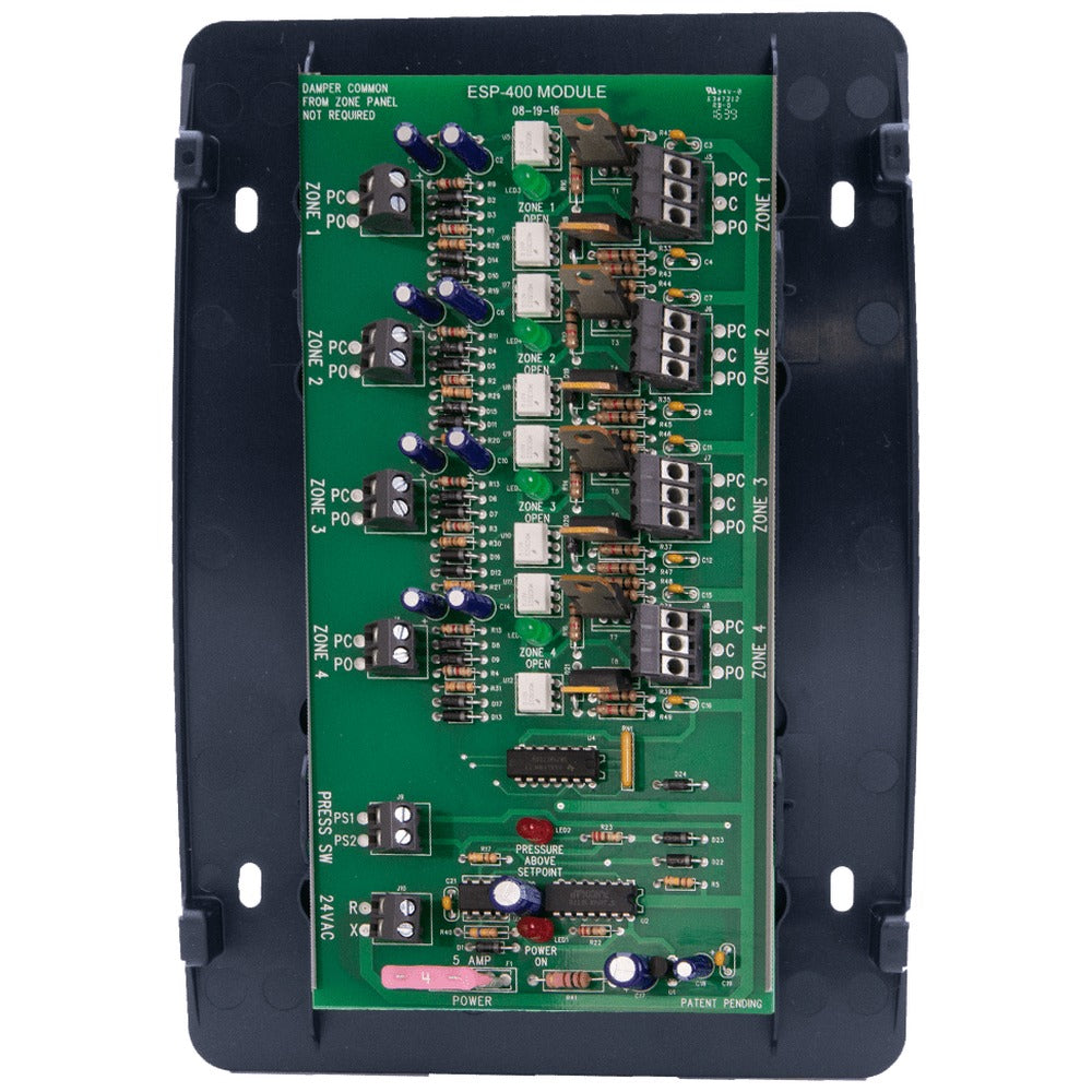 iO HVAC Controls ESP-400 4-Zone Static Pressure Control Module