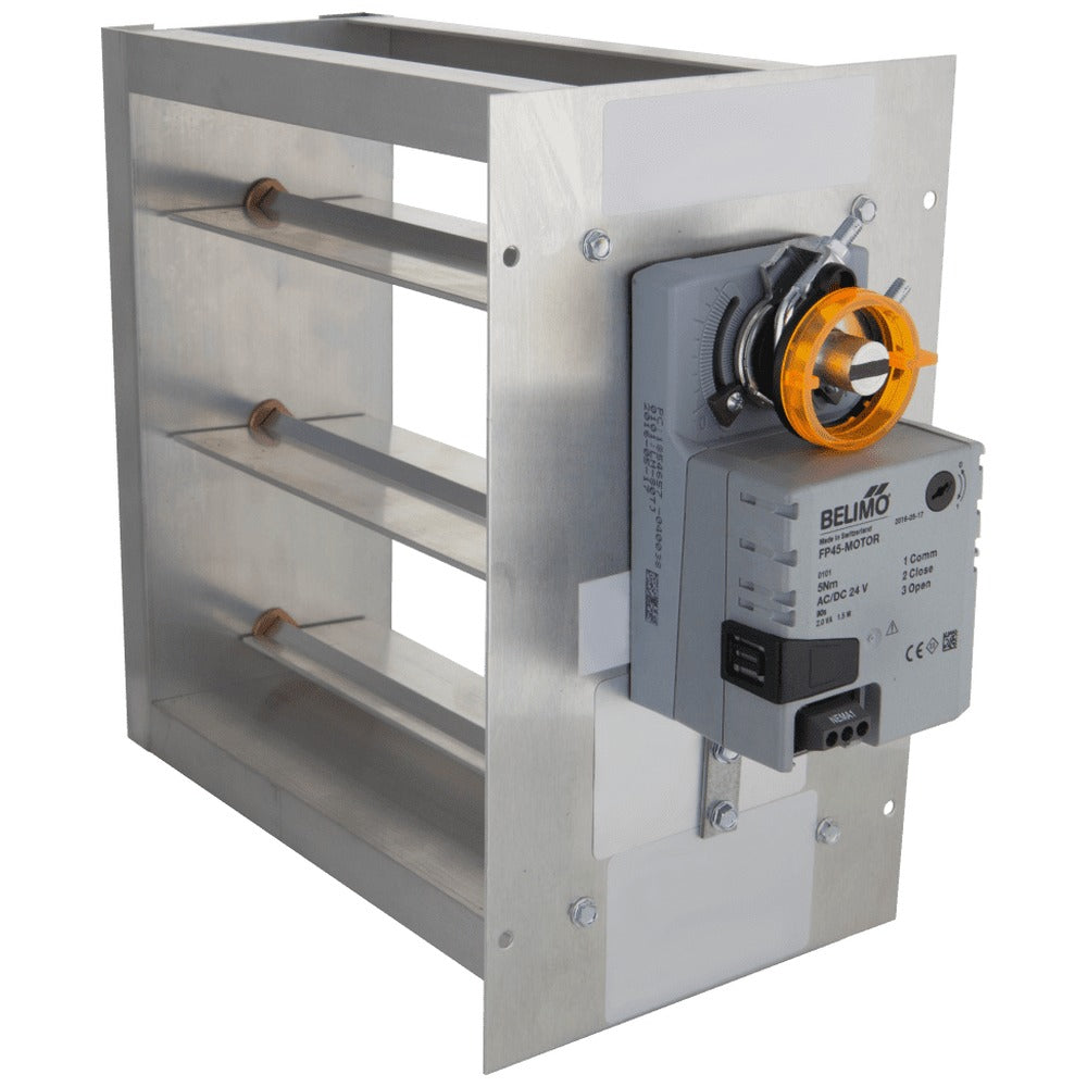 iO HVAC Controls CD Series Rectangular Carrier-Compatible Zone Damper