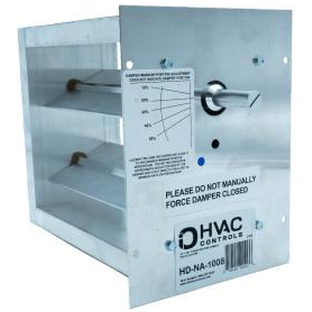 iO HVAC Controls HD-NA Series Rectangular Non-Standard Zone Damper