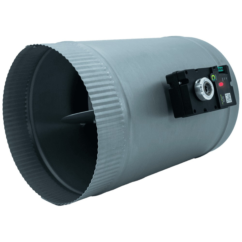 iO HVAC Controls LD Series Round Low-Profile with LED Zone Damper