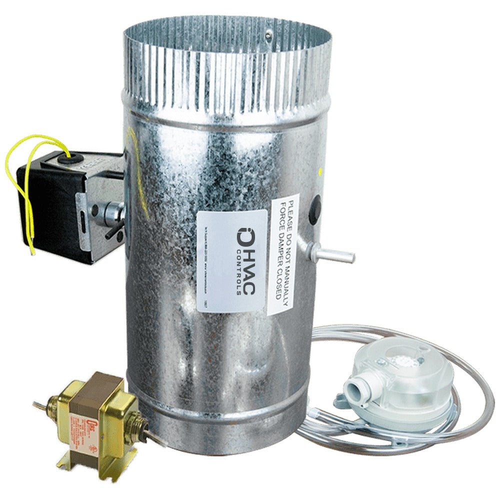 iO HVAC Controls MUA Series Make-Up Air Damper Kit