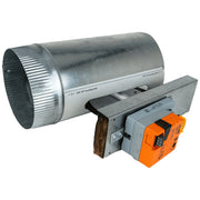 iO HVAC Controls RRD Series Round Retrofit Damper