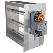 iO HVAC Controls CD Series Rectangular Carrier-Compatible Zone Damper