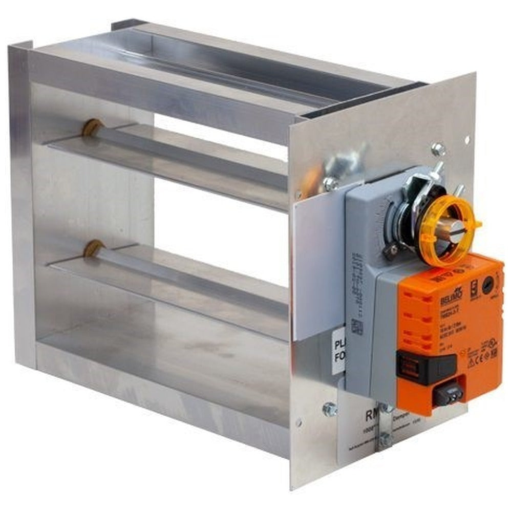iO HVAC Controls RM Series Rectangular Rheem/Ruud-Compatible Zone Damper