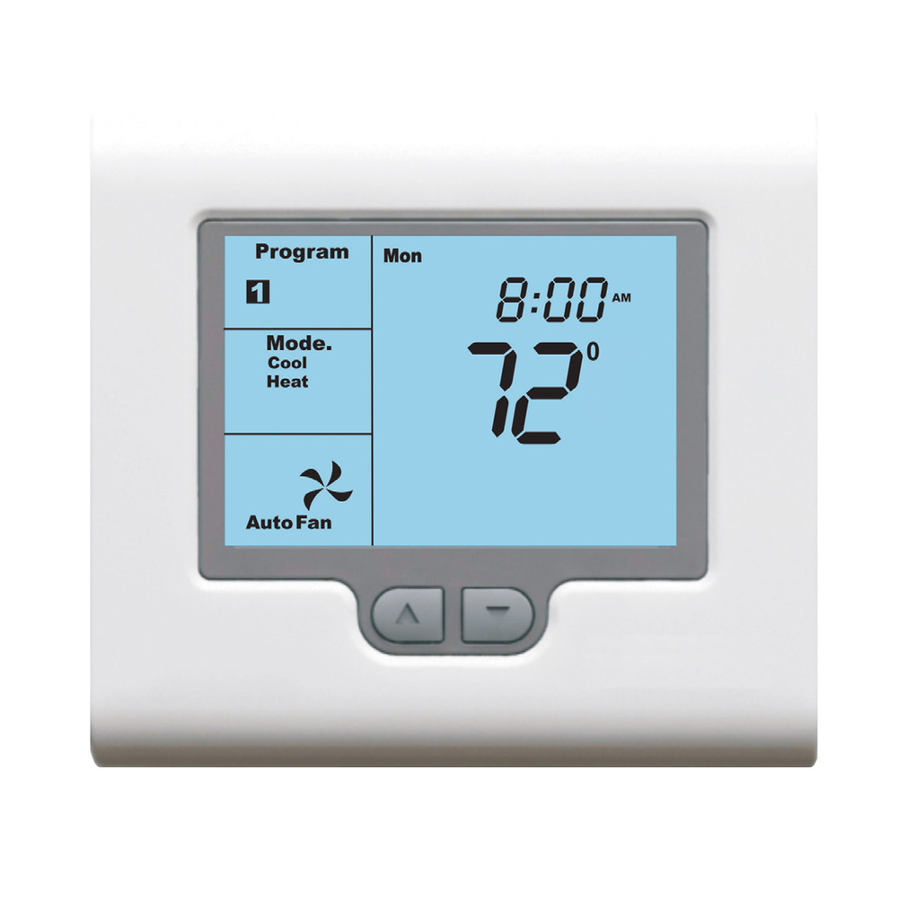 iO HVAC Controls T-32-P Universal 7-Day Programmable Thermostat, 3H/2C, Version 3.1