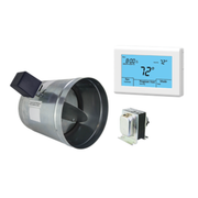 iO HVAC Controls UT32-VK-10 Ventilation Kit with UT32 Thermostat and 10in Damper