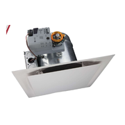 iO HVAC Controls VD-14 24"x24", 14" Neck VAV Ceiling Diffuser With Wall-Mounted Thermostat Control –