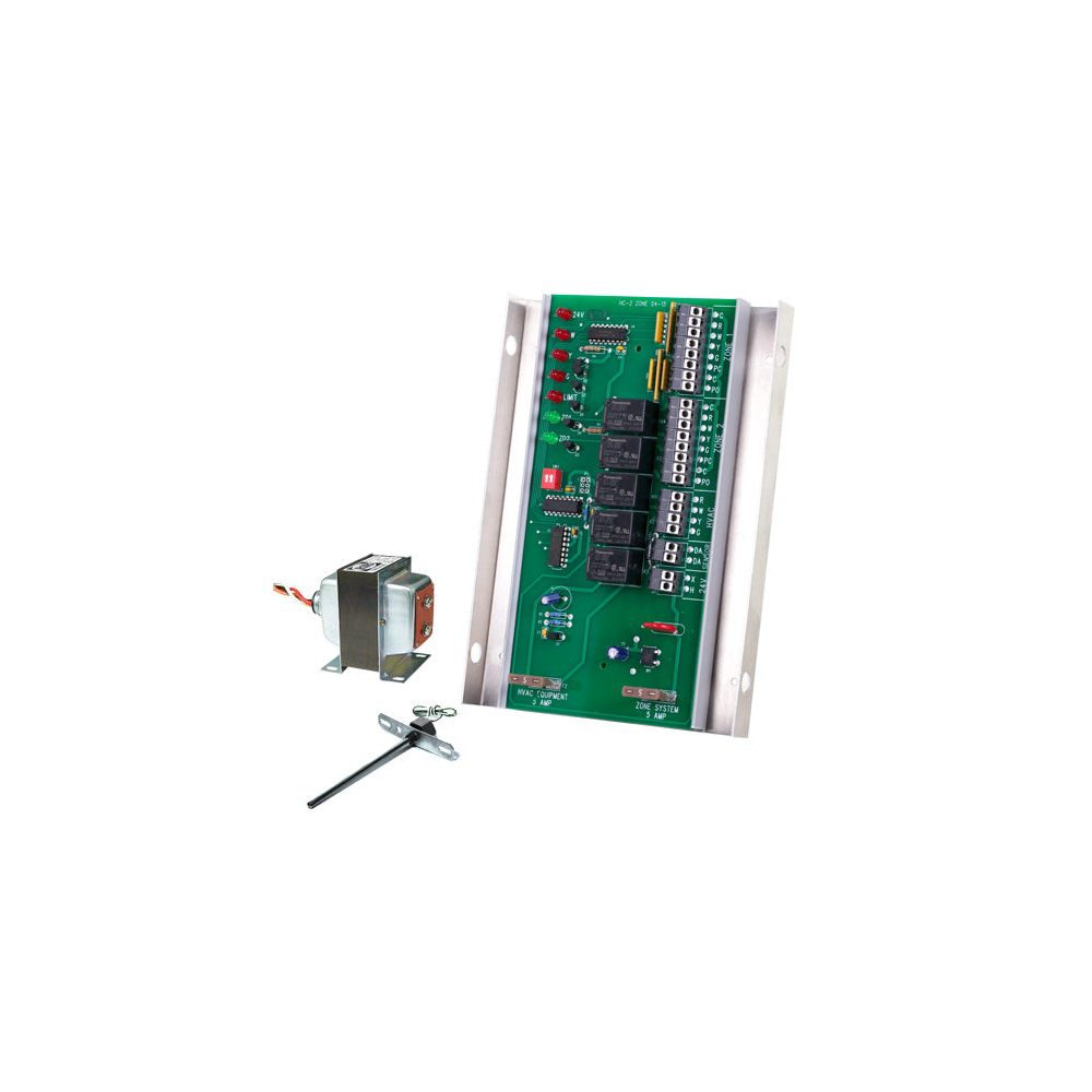 iO HVAC Controls ZP2-HC-KIT 2-Zone 1H/1C Control Panel Kit