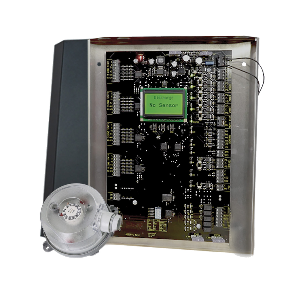 iO HVAC Controls ZP4-ESP-FAV 4-Zone ESP Panel W/ Built-In Ventilation Control