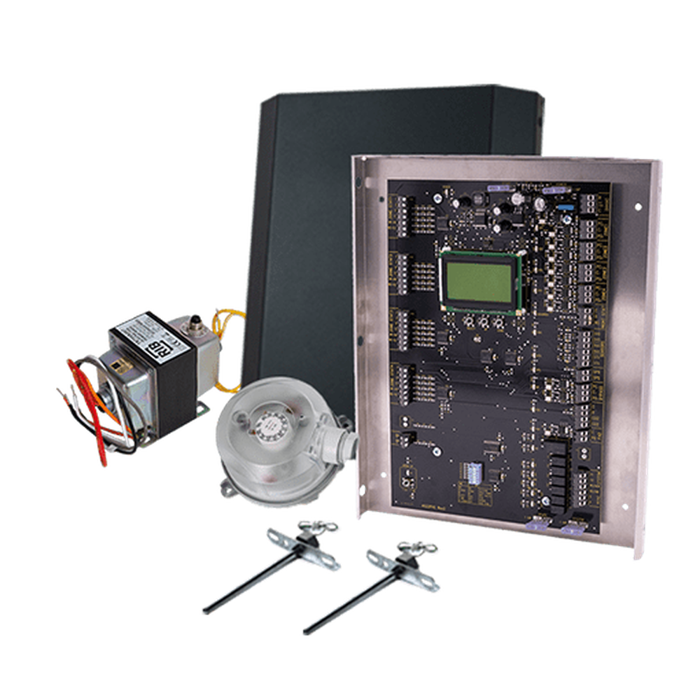 iO HVAC Controls ZP4-ESP-FAV-KIT 4-Zone ESP Panel W/ Built-In Ventilation Control Kit