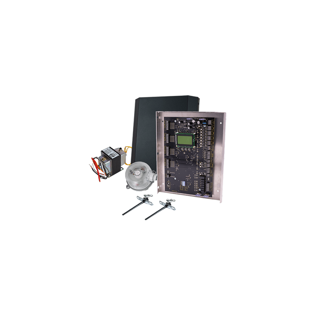 iO HVAC Controls ZP4-ESP-FAV-KIT 4-Zone ESP Panel W/ Built-In Ventilation Control Kit