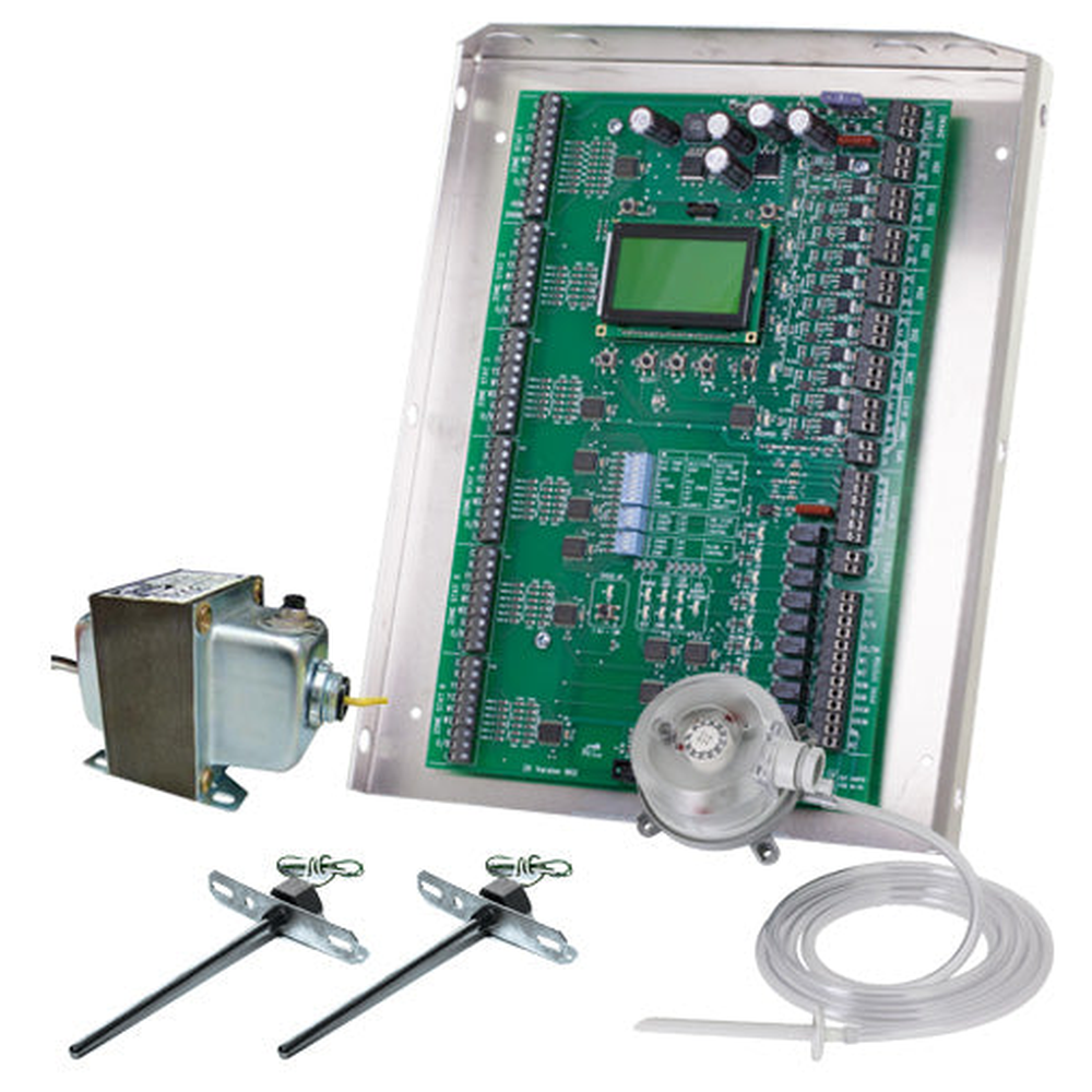 iO HVAC Controls ZP6-ESP-KIT 6-Zone 4H/2C Control Panel Kit with ESP