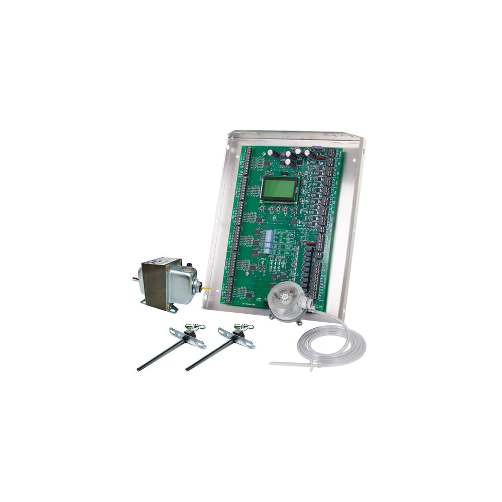 iO HVAC Controls ZP6-ESP-KIT 6-Zone 4H/2C Control Panel Kit with ESP