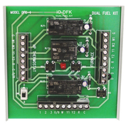 iO HVAC Controls iO-DFK Dual Fuel Kit – Heat Pump & Fossil Fuel Furnace Control W/ Outdoor Balance Point Thermostat
