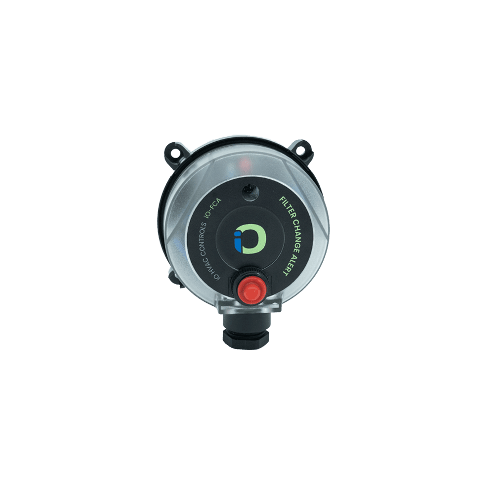 iO HVAC Controls iO-FCA Filter Change Alert with Auxiliary SPDT Relay Output