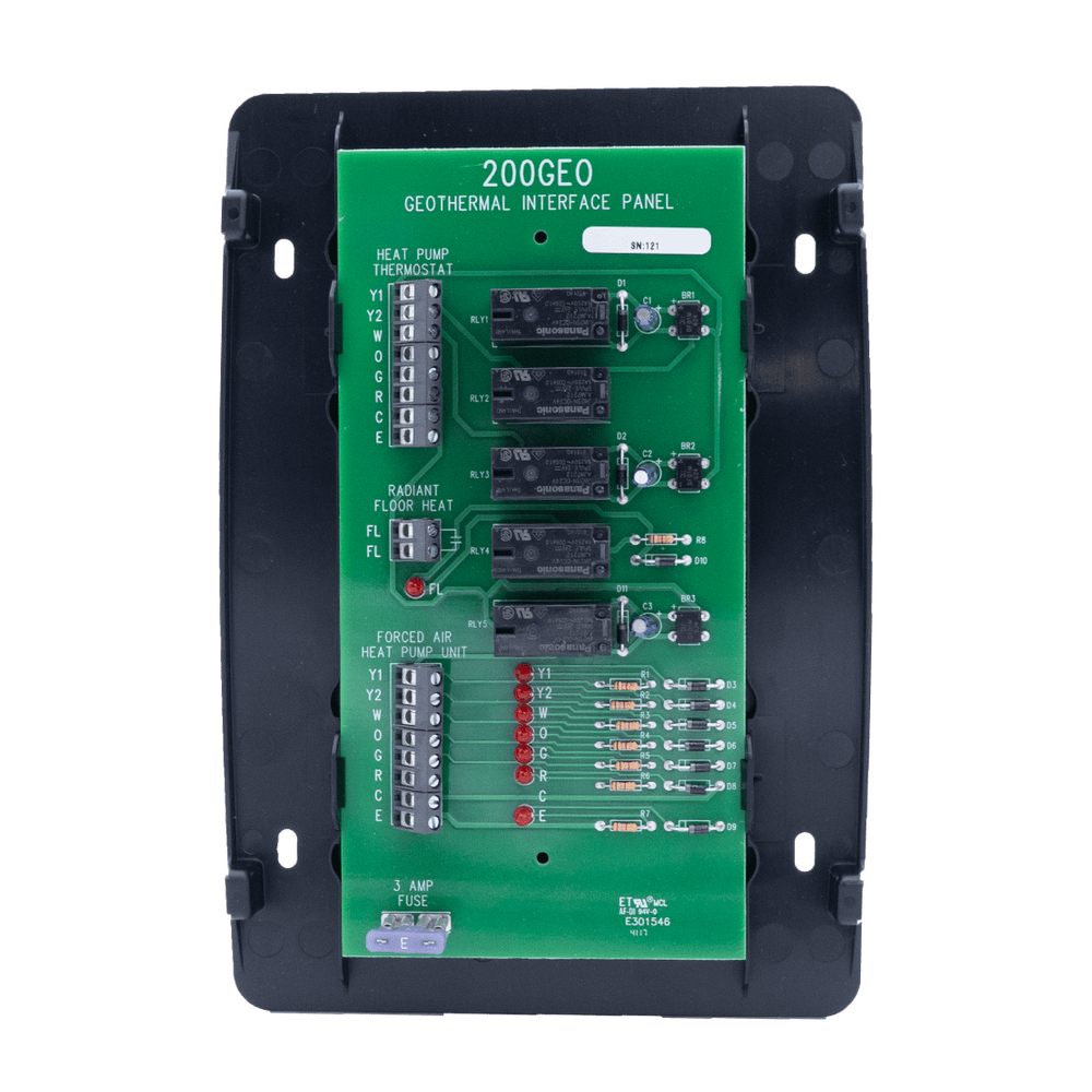 iO HVAC Controls iO-GEO Radiant Floor and Forced Air Geothermal Panel