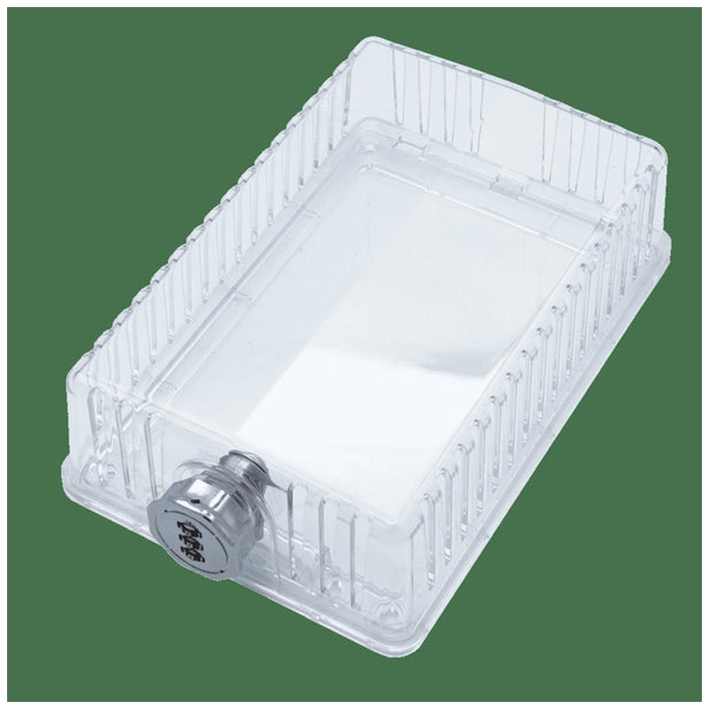 iO HVAC Controls Clear Universal Thermostat Cover Guard With Combination Lock Box, Thermostat Guard For Residential, Hotel, Business, 9" x 5.95" x 2.65"
