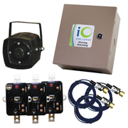 iO HVAC Controls iO-WW3 Warning Watchdog Logic Panel with 3 WW-R-240, 3 WW-PC