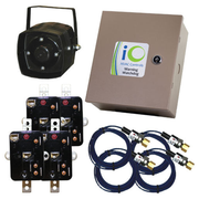 iO HVAC Controls iO-WW4 Warning Watchdog Logic Panel with 4 WW-R-240, 4 WW-PC