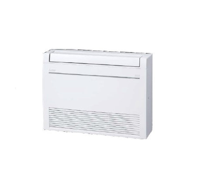 Mitsubishi 15,000 Btu R-454B 20.1 SEER2 Single Zone Floor Mounted Mini Split Heat Pump System