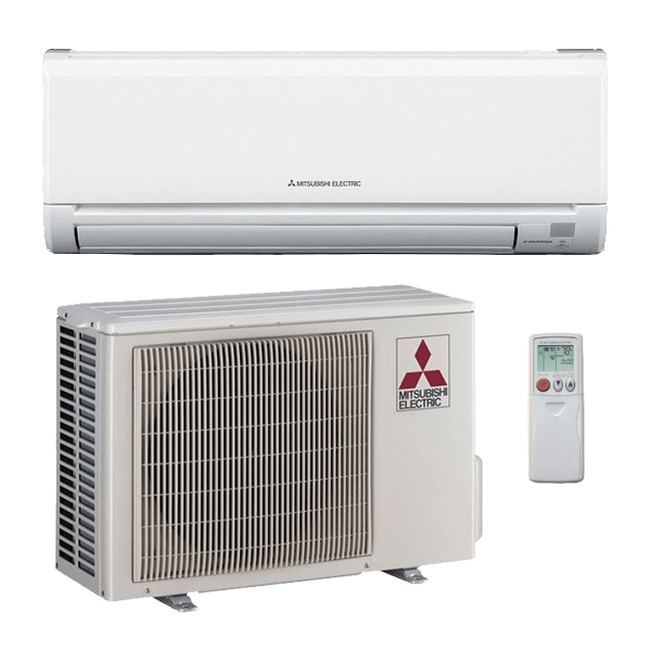 Mitsubishi 12,000 Btu 20 SEER2 Single Zone Ductless Mini Split Heat Pump System