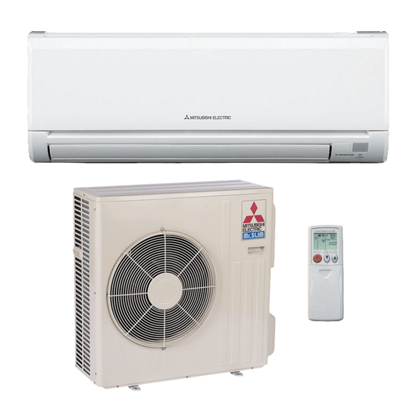 Mitsubishi 36,000 Btu 18.5 SEER2 Single Zone Ductless Mini Split Air Conditioning System