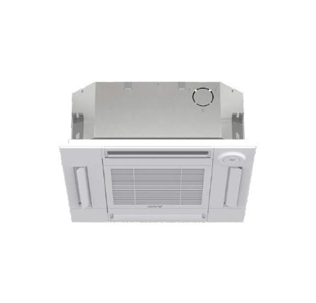 Mitsubishi 15,000 Btu R-454B 20.6 SEER2 Single Zone 4-Way Cassette Mini Split Heat Pump System