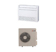 Mitsubishi 18,000 Btu R-454B 17.2 SEER2 Single Zone Floor Mounted Mini Split Heat Pump System