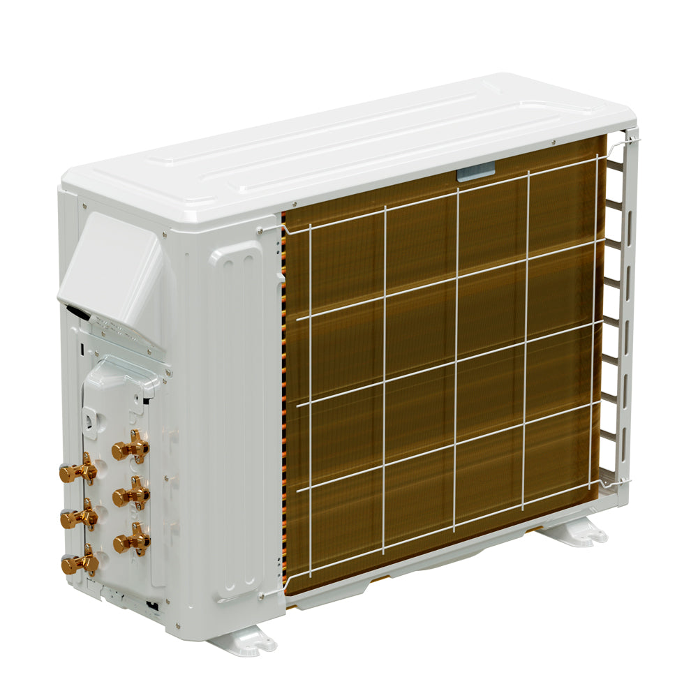 MRCOOL 18,000 Btu 23.9 SEER2 DIY 5th Gen 2-Zone Ducltess Mini Split System with 1-Way Ceiling Cassette - 6K-9K