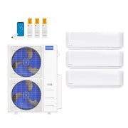 MRCOOL 48,000 Btu 21.8 SEER2 DIY 5th Gen 3-Zone Ductless Mini Split System - 12K-18K-24K