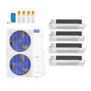 MRCOOL 55,000 Btu 22 SEER2 DIY 5th Gen 4-Zone Ductless Mini Split System with 1-Way Ceiling Cassette - 6K-12K-18K-18K