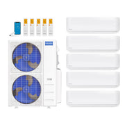 MRCOOL 48,000 Btu 21.8 SEER2 DIY 5th Gen 5-Zone Ductless Mini Split System - 6K-6K-6K-6K-24K