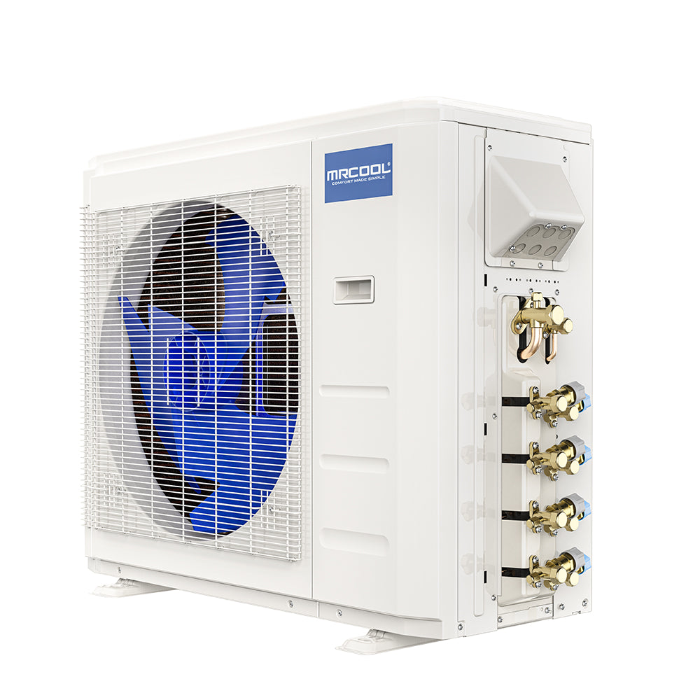 MRCOOL 27,000 Btu 23 SEER2 DIY 5th Gen 4-Zone Ductless Mini Split System - 6K-6K-6K-12K
