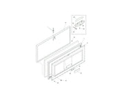 Frigidaire Freezer Lid,white 216129824