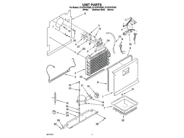 Whirlpool Freezer Wire Harness 8210394