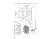 Frigidaire Freezer Bracket-Evap Cover 297066000
