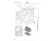 Frigidaire Freezer Castor-Tapping Plat 297116700