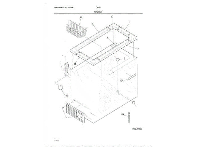 Frigidaire Freezer Breaker 297129100