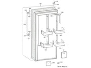 GE Freezer Handle Ss WR12X10842