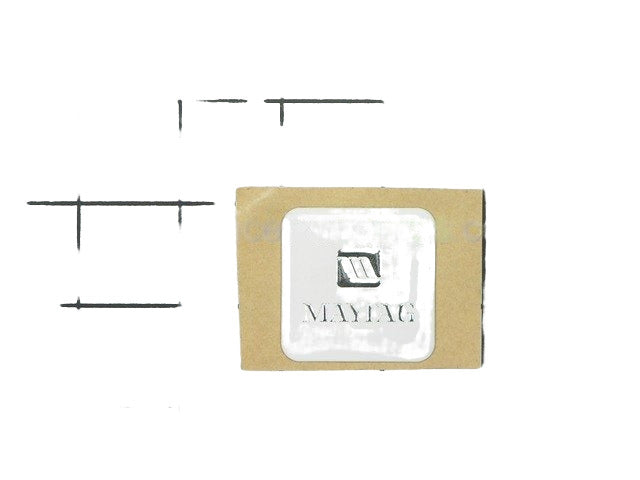 Whirlpool Freezer Nameplate (maytag) 68001606