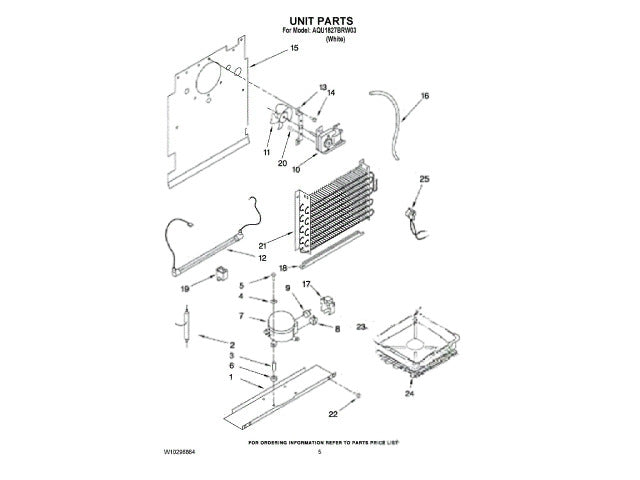 Whirlpool Freezer Screw W10134902