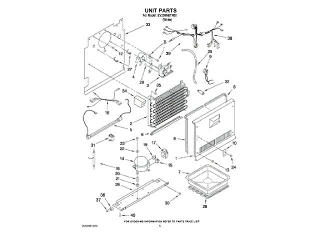 Whirlpool Freezer Harness W10164629