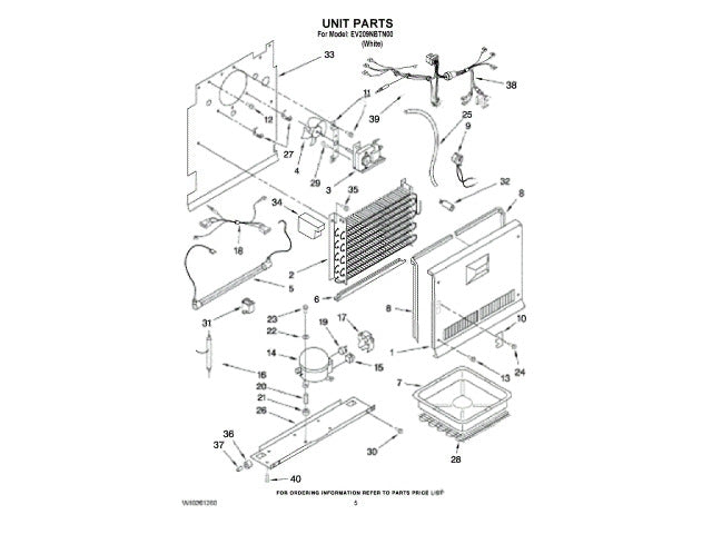 Whirlpool Freezer Evaporator Cover W10164539