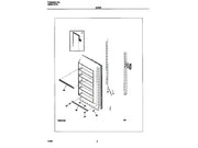 Frigidaire Freezer Outside Door Panel 297264101