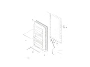 Frigidaire Freezer Outer Door Panel 297316300